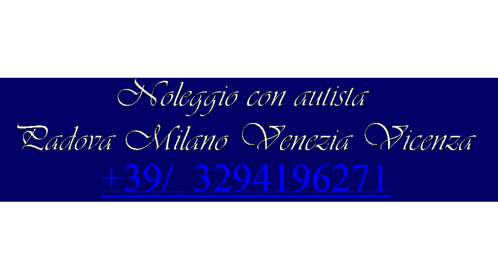 Danieli Roberto NCC Cadoneghe (PD)