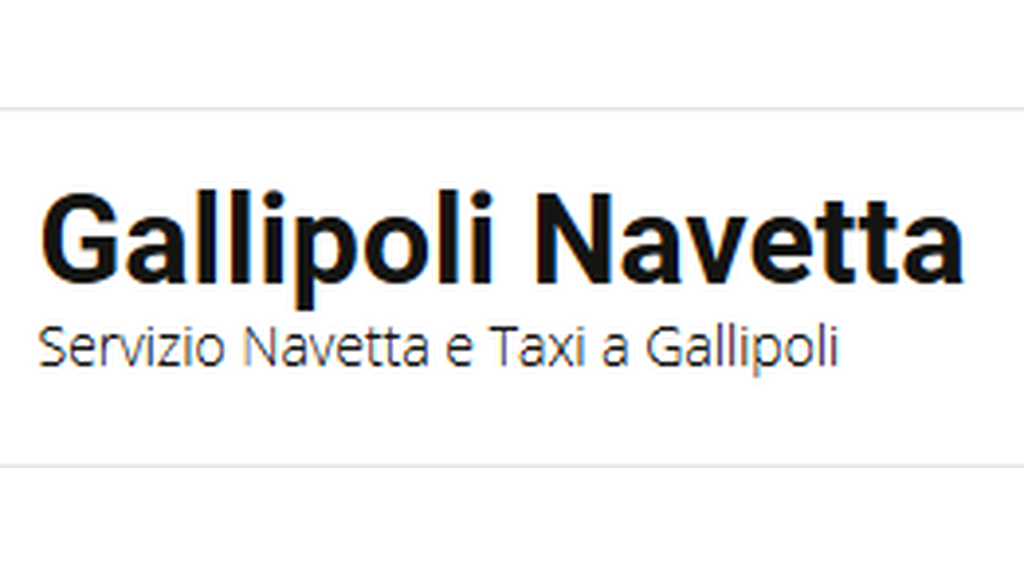 Gallipoli Navetta