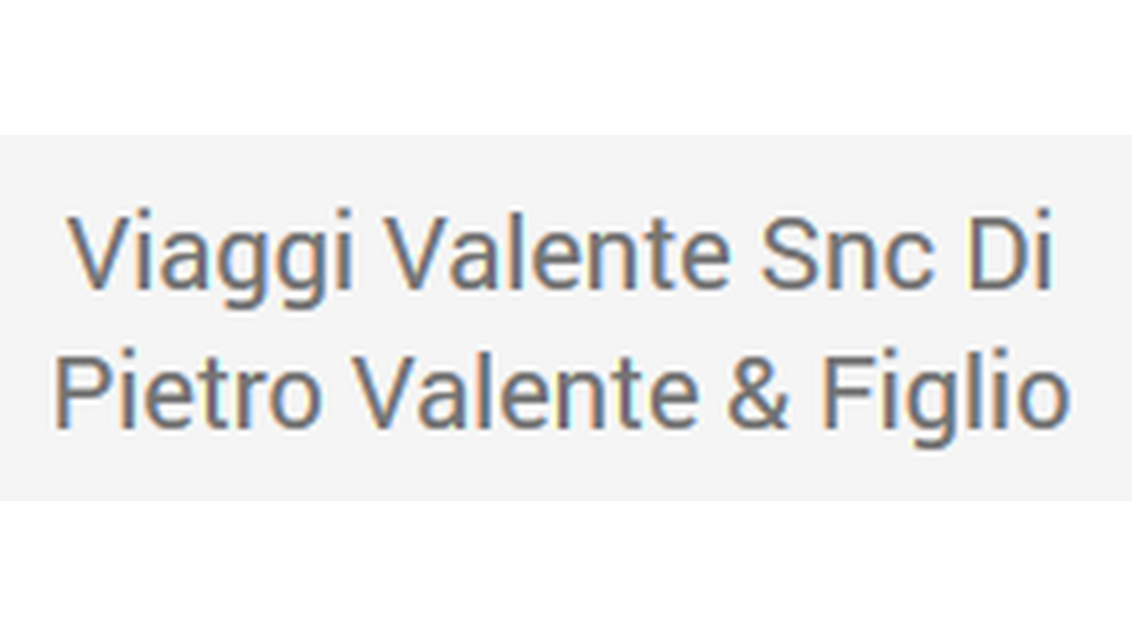 Viaggi Valente