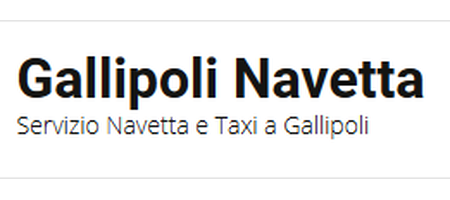Gallipoli Navetta