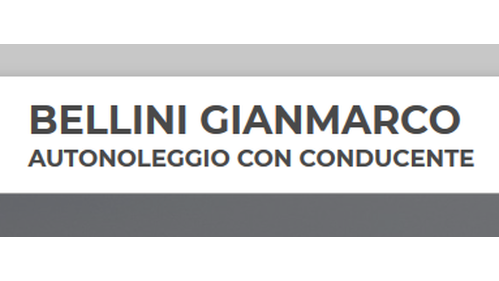 Bellini Gianmarco Autonoleggio Con Conducente