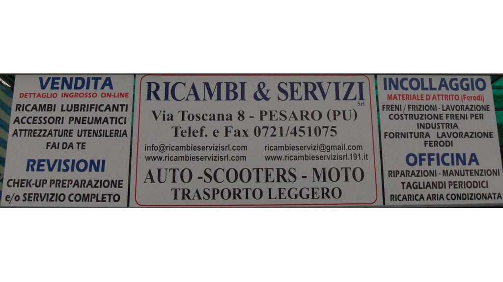 Ricambi&Servizi snc